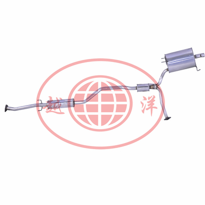 本田歌诗图连体消声器工厂直销不锈钢排气管双层加厚消音包防腐
