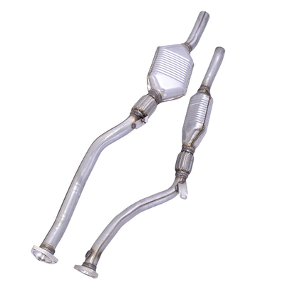 越洋品牌工厂直发奥迪A6 2.4  老款三元催化器 数控模具开发100%原厂尺寸 原车原位无损安装 高效催化滤芯国五排放标准 包过尾气检测