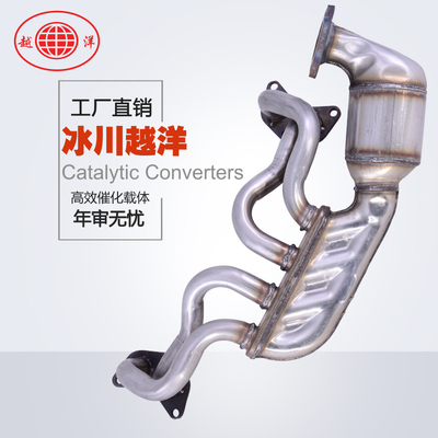 斯巴鲁森林人傲虎丽狮三元催化器 数控模具开发100%原厂尺寸 原车原位无损安装 高效催化滤芯国五排放标准 包过尾气检测