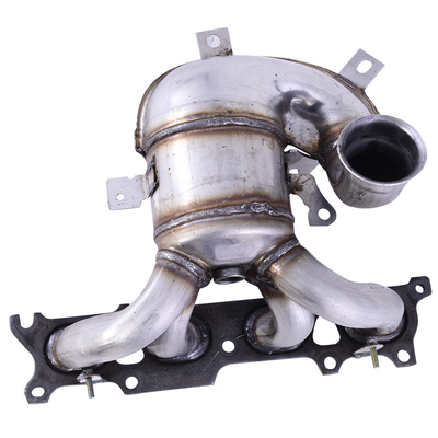雪铁龙C5 2.3 标致508三元催化器 数控模具开发100%原厂尺寸 原车原位无损安装 高效催化滤芯国五排放标准 包过尾气检测